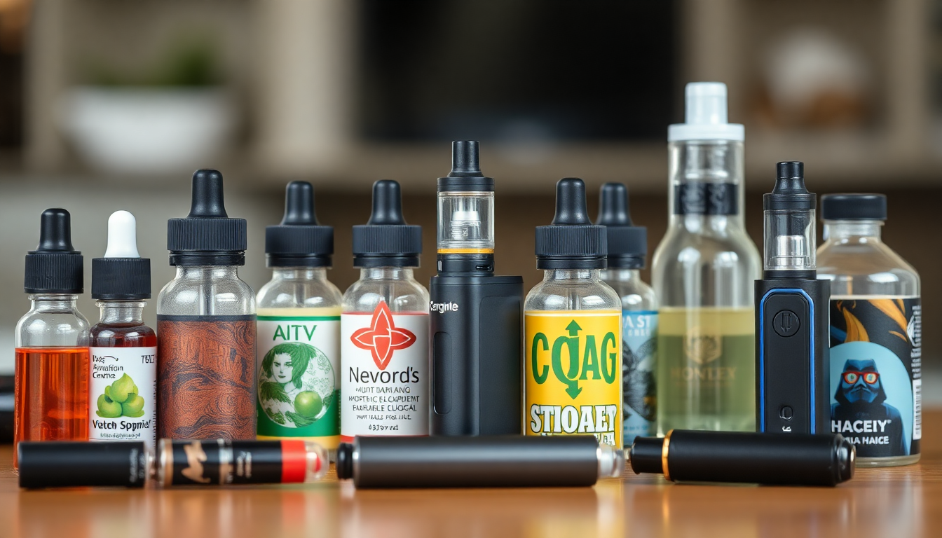 Top 10 Premium Vape Brands & E-Liquid Recipes for 2024 – Vidyll