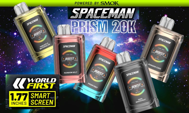 Spaceman Prism 20K Disposable Vape Review: Bright, Long-Lasting Vaping Excellence