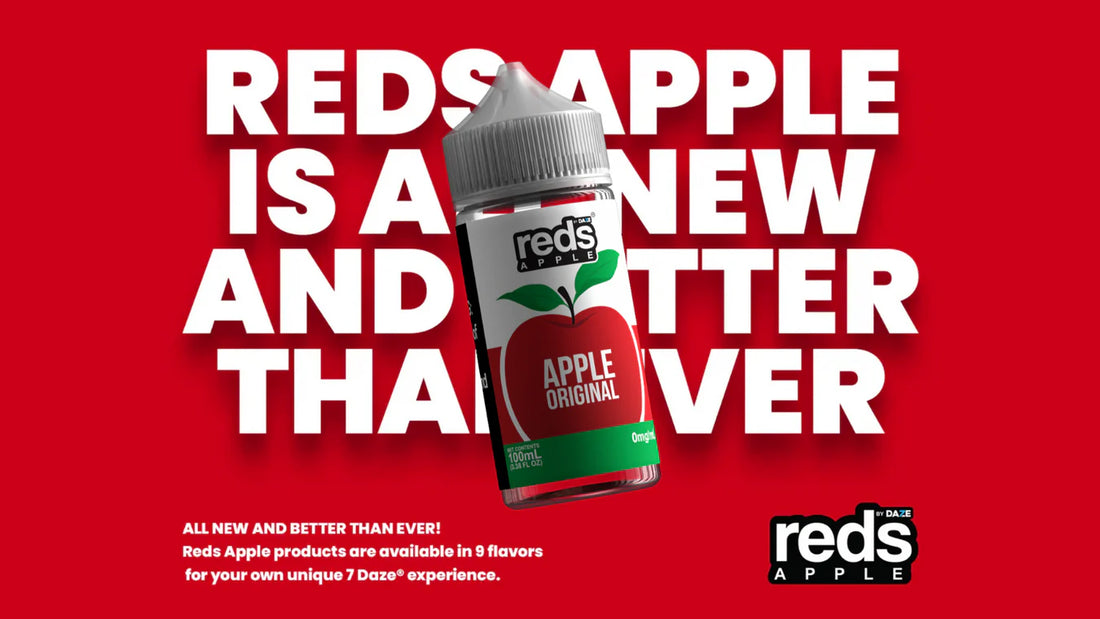 7Daze Reds Apple E-Juice: A Flavor Classic That Never Fails