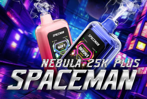 Spaceman Nebula 25K Plus Disposable Vape Review: Ultimate Long-Lasting Vaping Experience