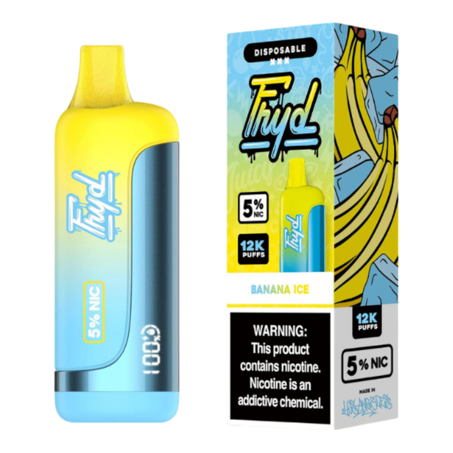 FRYD 12K Banana Ice Disposable Vape