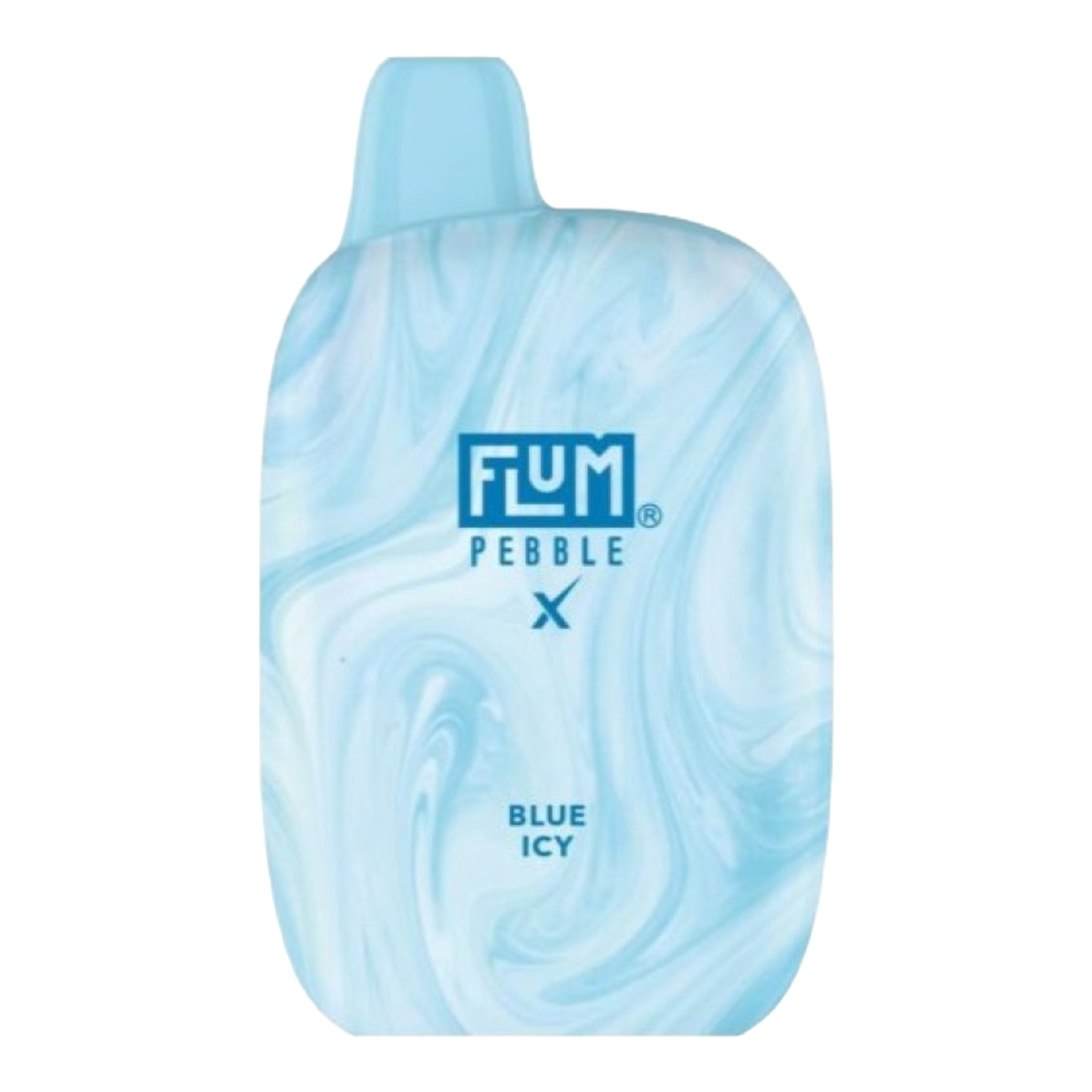 Flum Pebble 6000 Puff Disposable Vape Blue Icy - Vidyll