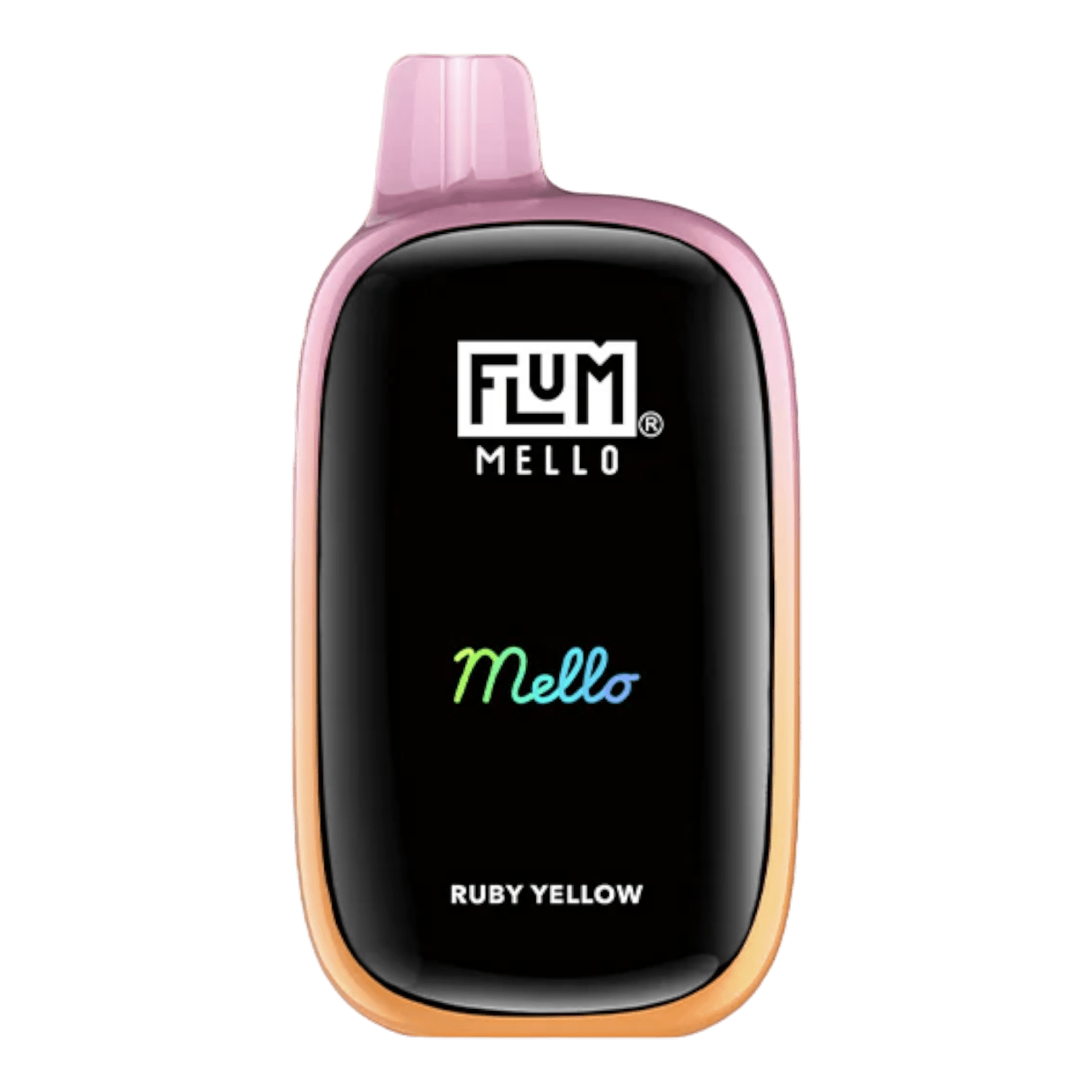 Flum Mello 20000 Puff Disposable Vape Ruby Yellow - Vidyll