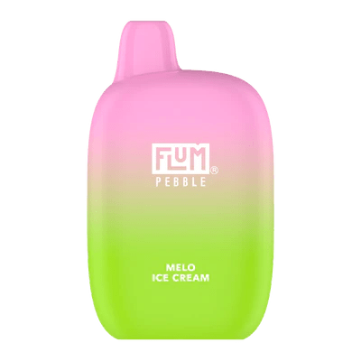 Flum Pebble 6000 Puff Disposable Vape Melo Ice Cream - Vidyll