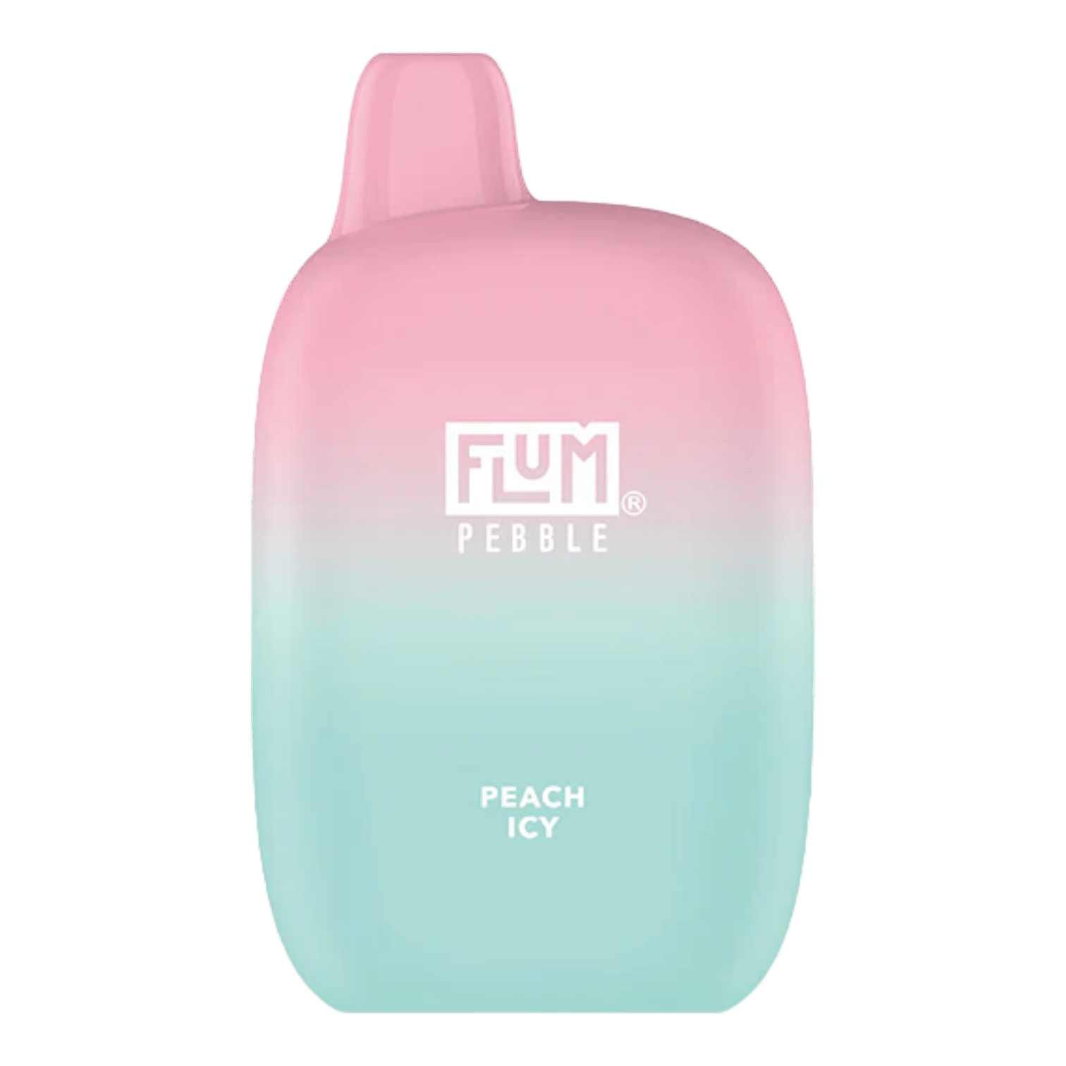 Flum Pebble 6000 Puff Disposable Vape Peach Icy - Vidyll