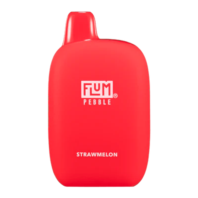 Flum Pebble 6000 Puff Disposable Vape Strawmelon - Vidyll