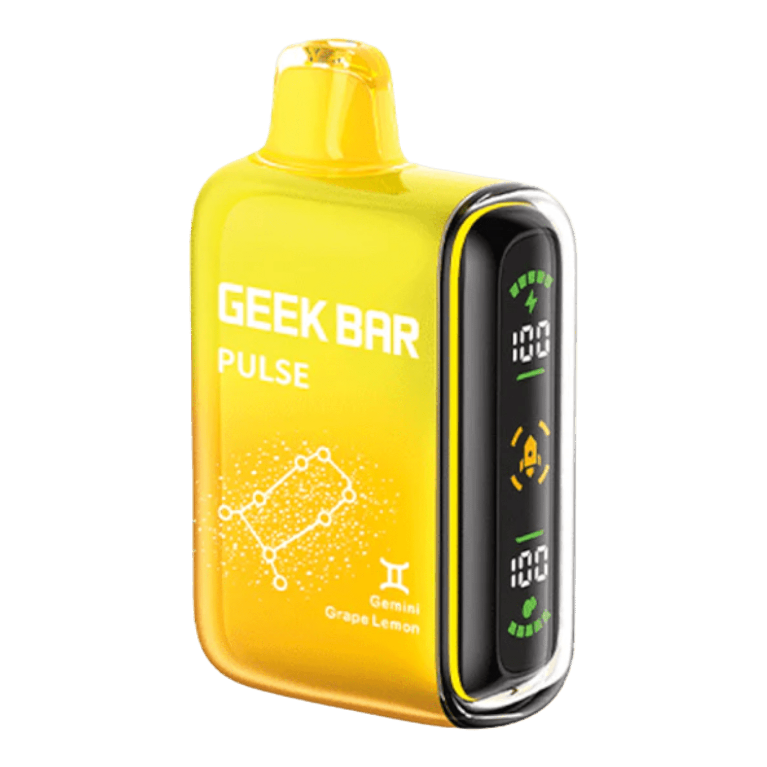 Geek Bar Pulse 15000 Puff Disposable Vape Grape Lemon Gemini - Vidyll