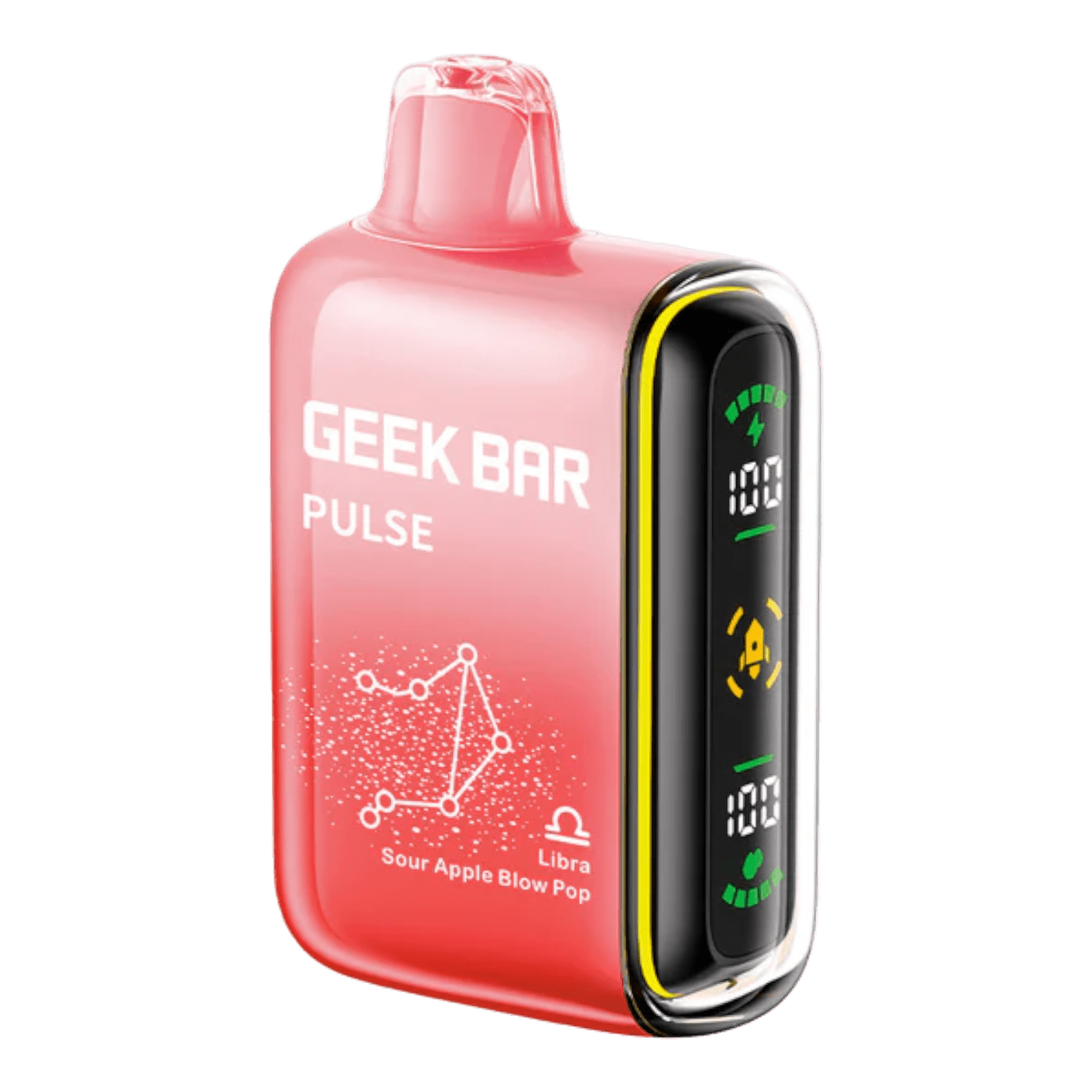 Geek Bar Pulse 15000 Puff Disposable Vape Sour Apple Blow Pop Libra - Vidyll