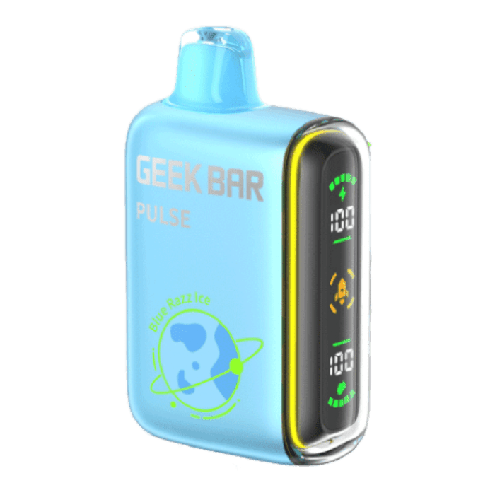 Geek Bar Pulse 15000 Puff Disposable Vape Blue Razz ice - Vidyll