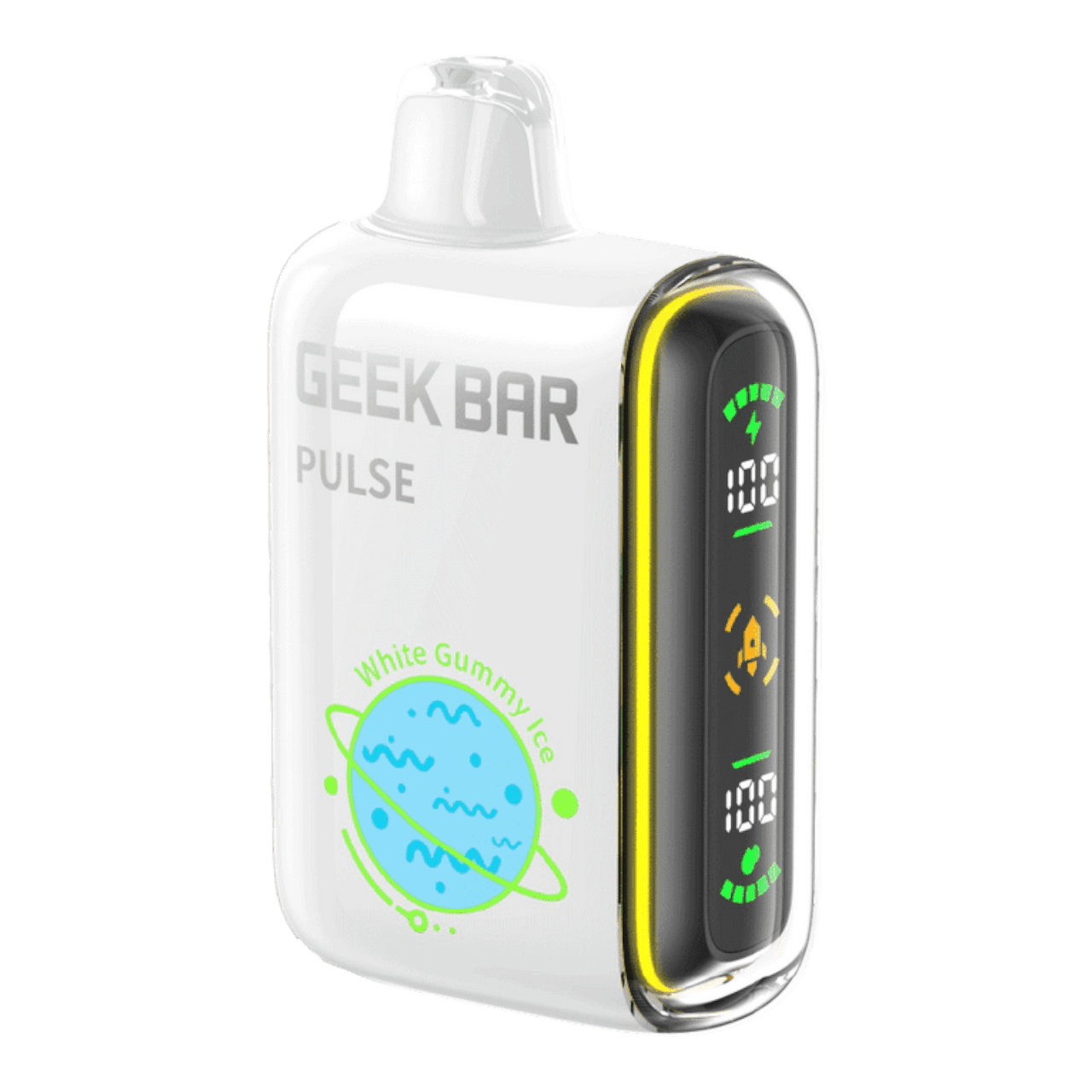 Geek Bar Pulse 15000 Puff Disposable Vape White Gummy Ice - Vidyll