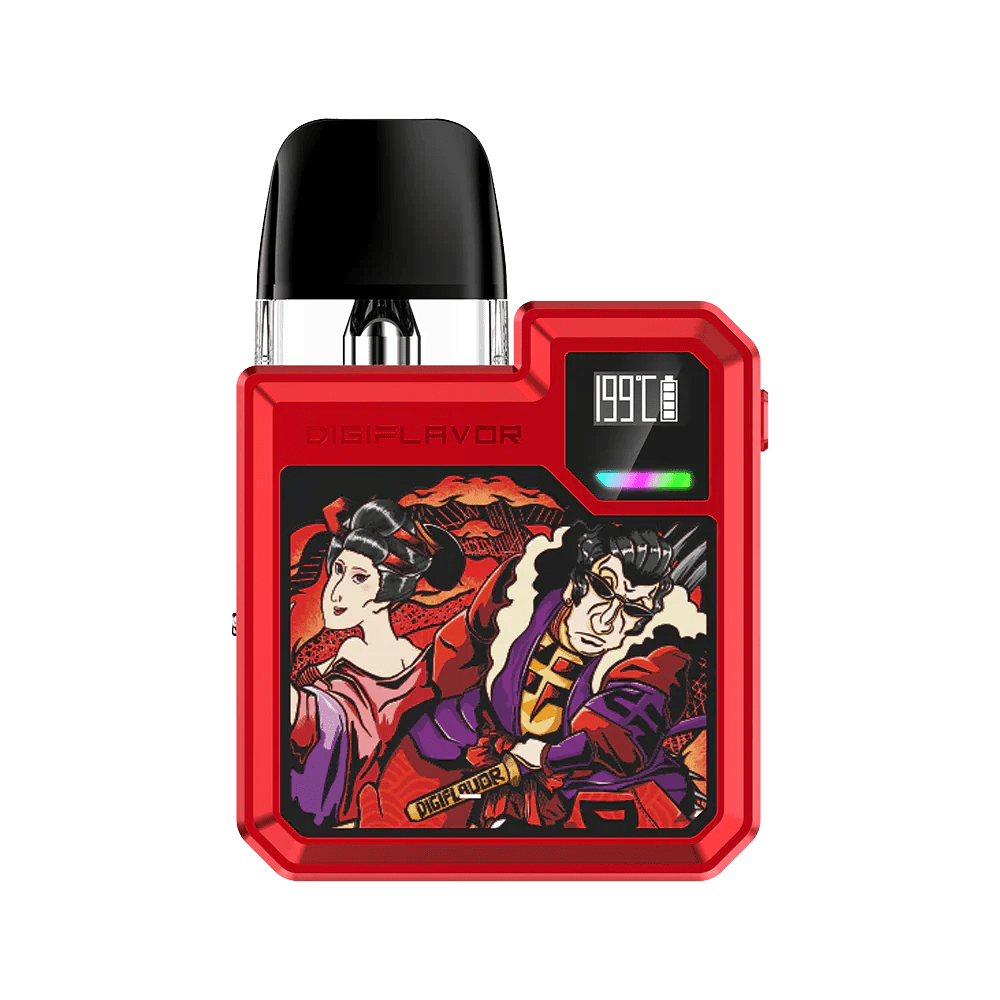 Geek Vape Digi - Q Kit 1000mAh 2.0mL Capacity Samurai Red - Vidyll