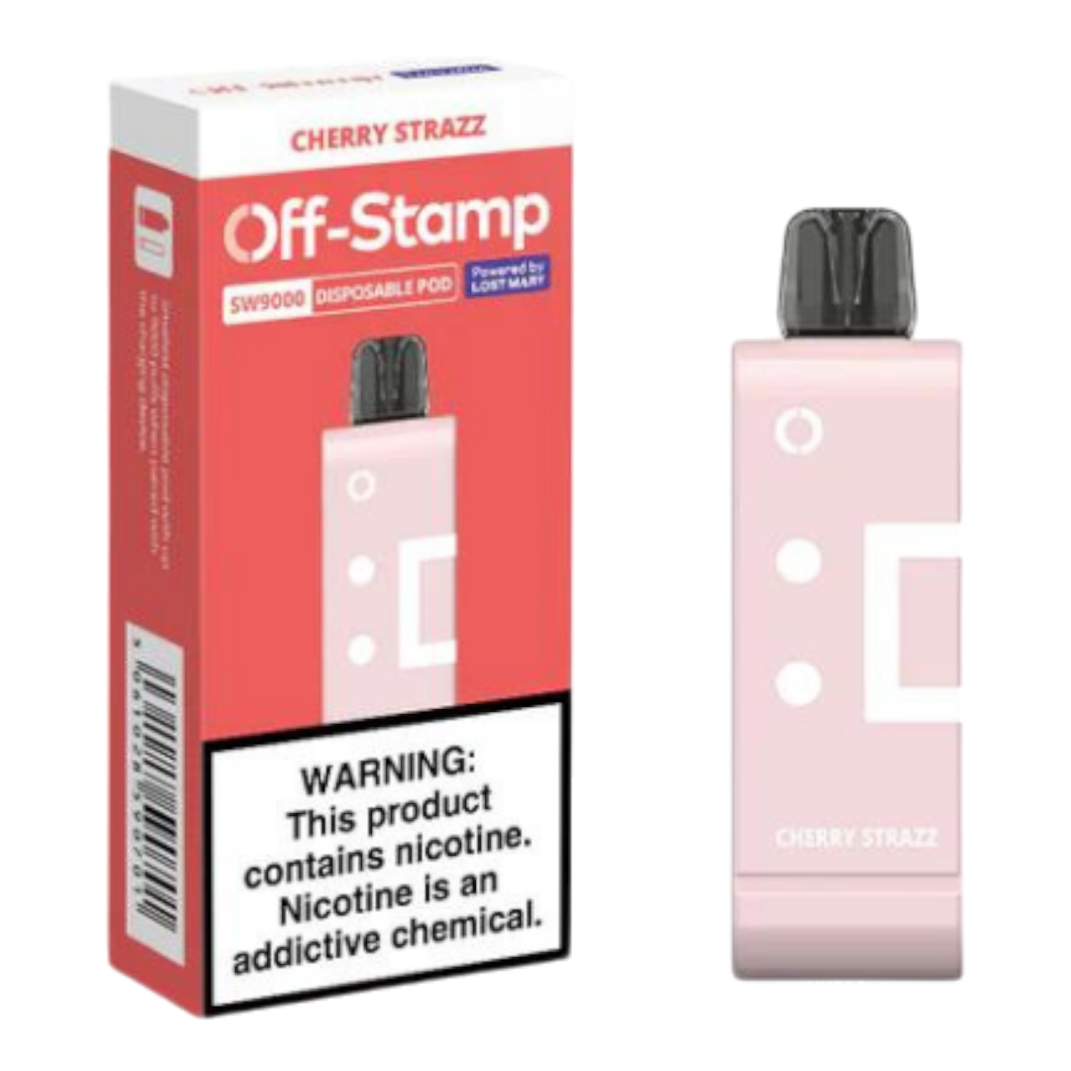 Off Stamp SW9000 Cherry Strazz Disposable Pod