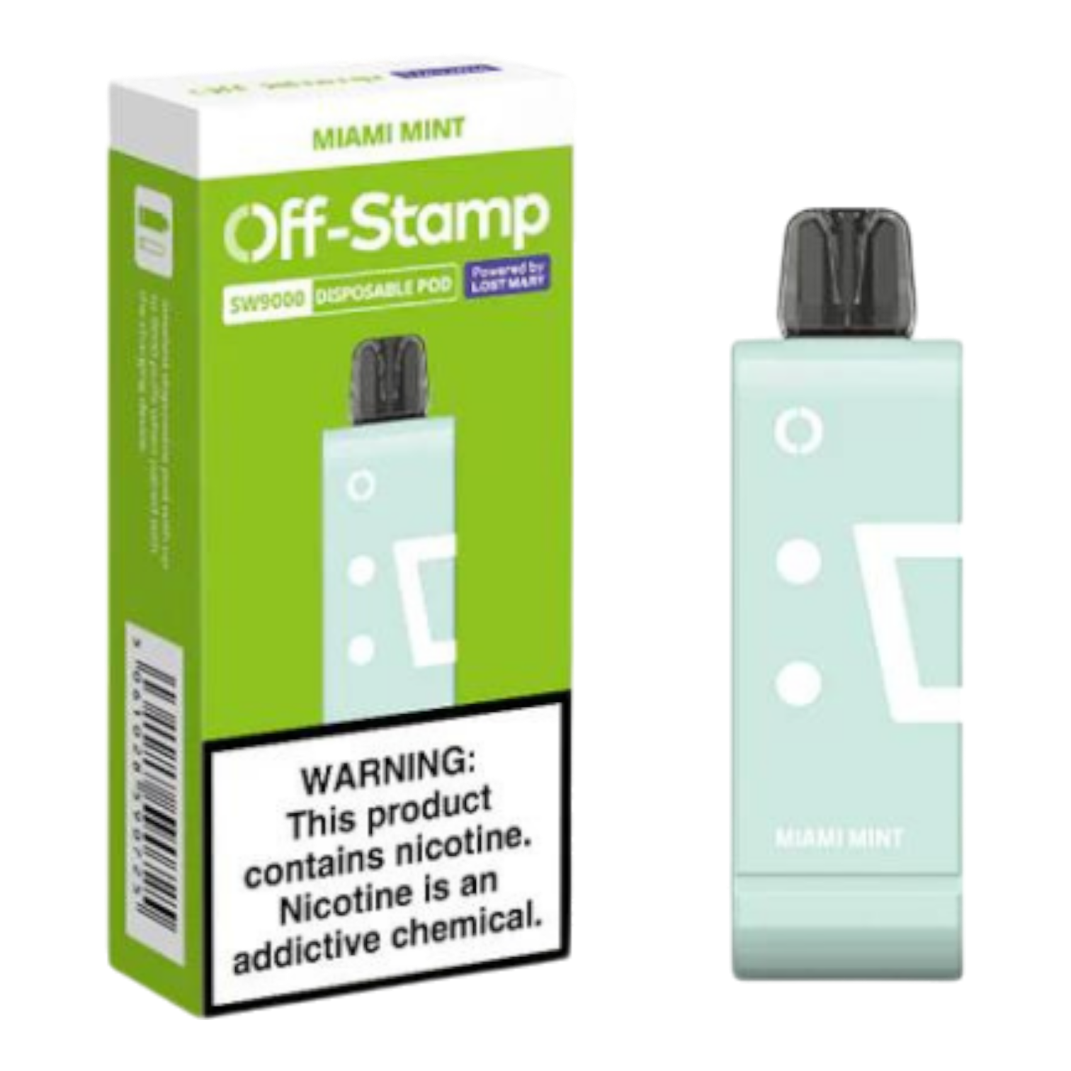 Off Stamp SW9000 Miami Mint Disposable Pod