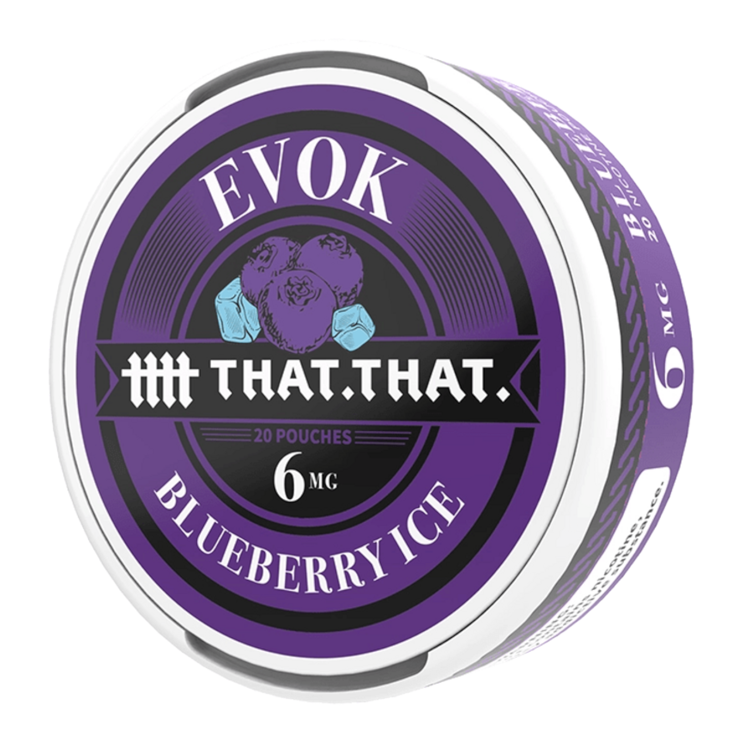 THATTHAT Evok Blueberry Ice Nicotine Pouch